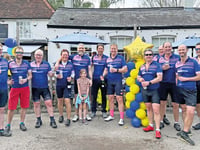 Chobham cycling group's Land's End ride raises £21k for charity