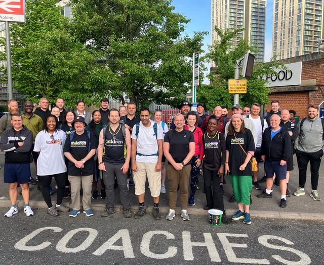 Network Rail workers on right track to help Railway Children charity