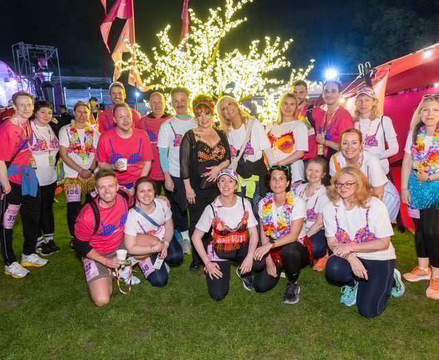 Magnificent walkers in bras raise £2m for cancer charity