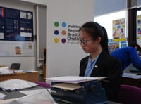 Woking High pupils excel in international Braille competition 