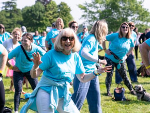Go Grab Life walkers out in force at Horsley Towers