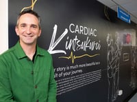 Jeff Schmidt artwork unveiled at St Peter's Hospital in Chertsey