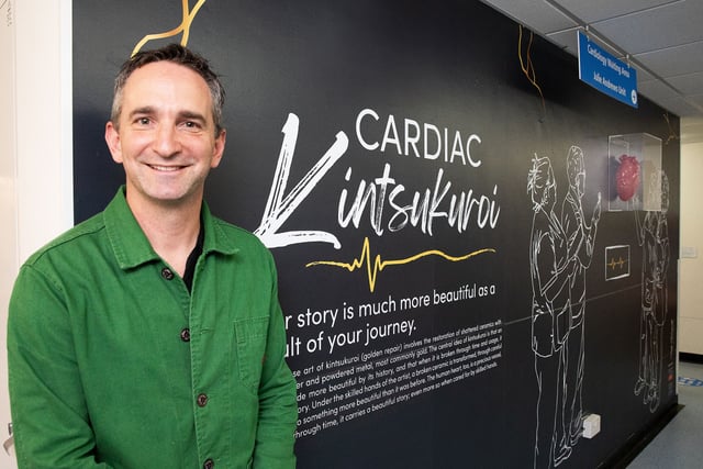 Jeff Schmidt artwork unveiled at St Peter's Hospital in Chertsey