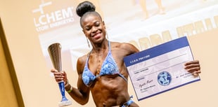 Woking bodybuilder Kim Valente wins International Champion prize