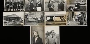 Bond fans will love candid shots from filming of Goldfinger
