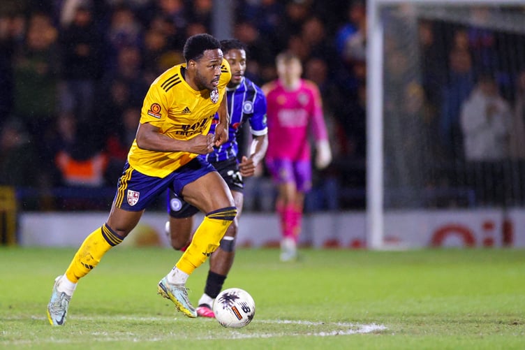 Woking midfielder Jermaine Anderson has signed a new contract (Photo: Woking FC)