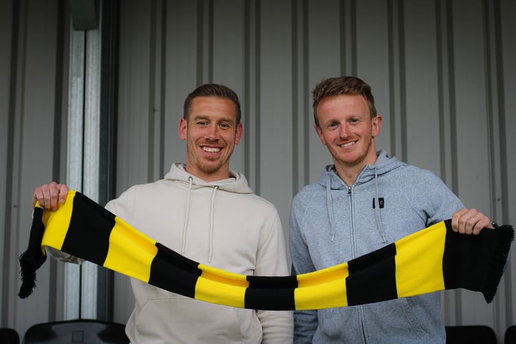 Westfield have appointed Luke Elliott (left) and Andy Crossley as joint first-team managers (Photo: Westfield FC)