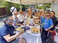 Neighbours come together for annual street party