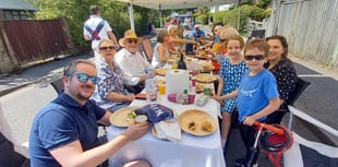 Neighbours come together for annual street party
