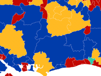 General Election projections for Surrey and East Hampshire