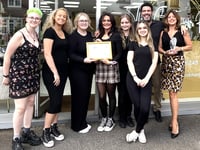 Hair salon's award shows it's a cut above the rest