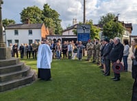 Villagers say thank you to D-Day heroes