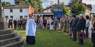Villagers say thank you to D-Day heroes