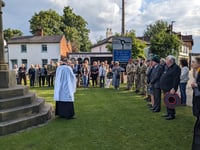 Villagers say thank you to D-Day heroes