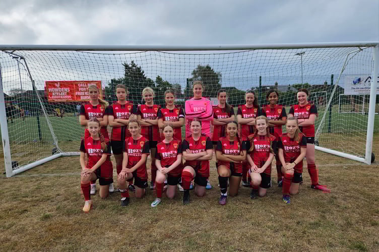 Meadow Sports under-15 girls have won back-to-back titles