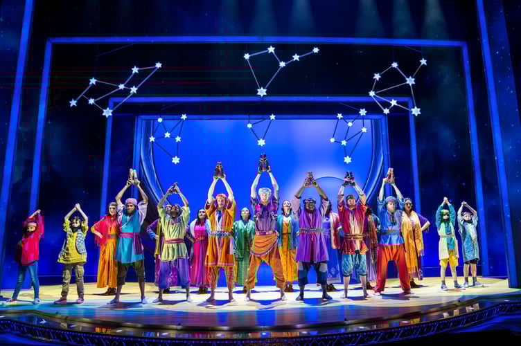 A scene from Joseph and the Amazing Technicolor Dreamcoat