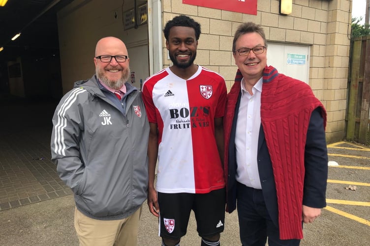 John Katz (left) has stepped down from his post as Woking's chief executive officer