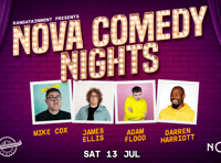 Rangatainment presents the first Nova Comedy Nights