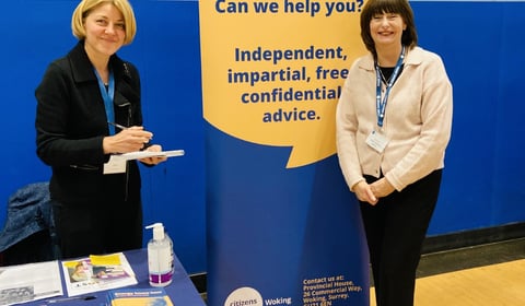 Cutbacks hurt but Citizen's Advice Woking ends year on a high