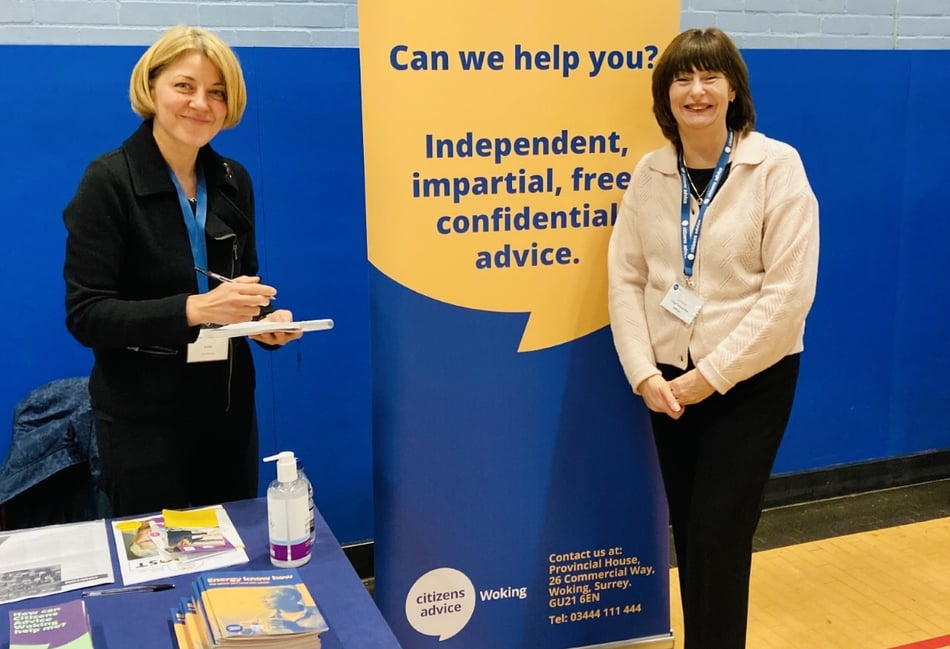Cutbacks hurt but Citizen's Advice Woking ends year on a high