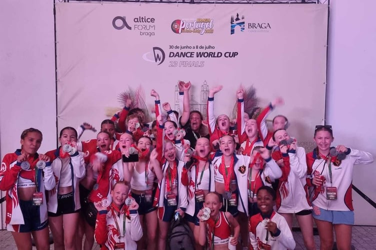 Medal winners at last year's Dance World Cup
