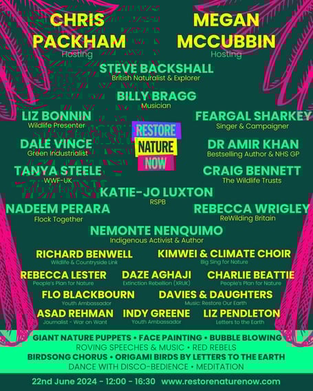 Lineup for this Saturday