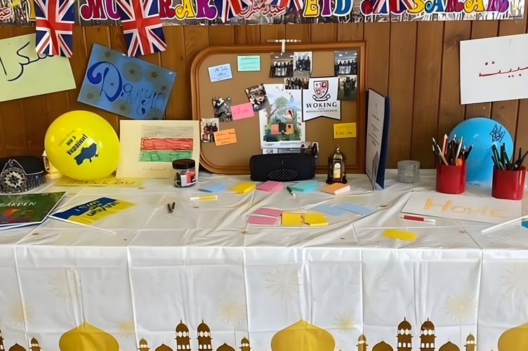 Attendees could leave notes 