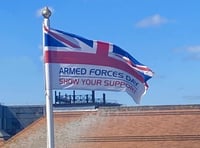 Flying the flag for Armed Forces Day