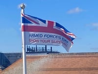 Flying the flag for Armed Forces Day