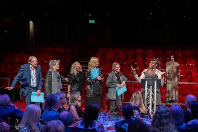 Dame Judi Dench gown star of show at Yvonne Arnaud fundraiser