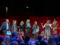 Dame Judi Dench gown star of show at Yvonne Arnaud fundraiser