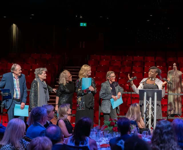 Dame Judi Dench gown star of show at Yvonne Arnaud fundraiser
