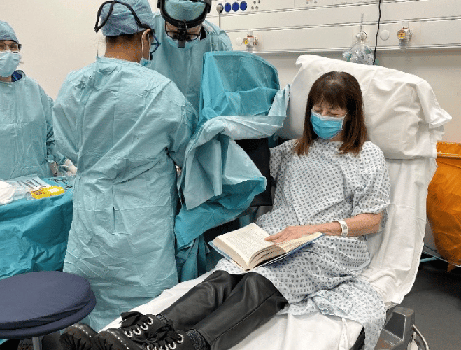 Frimley Health surgery table