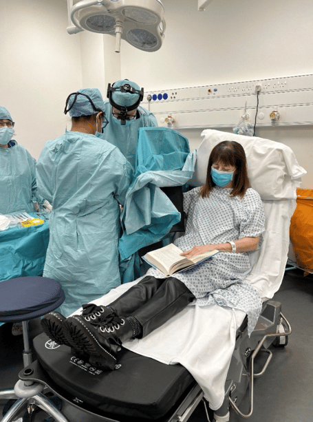 Frimley Health surgery table