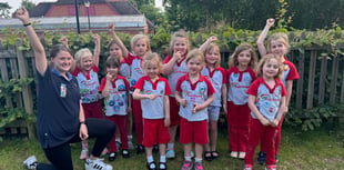 Horsell Rainbows say 'thank you' to their community