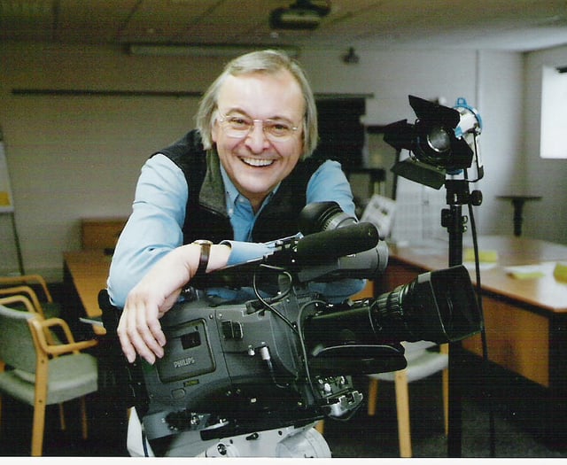 Former BBC producer and director visits film club