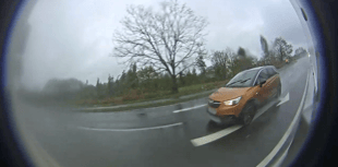 Footage released after driver is sentenced for causing serious injury 