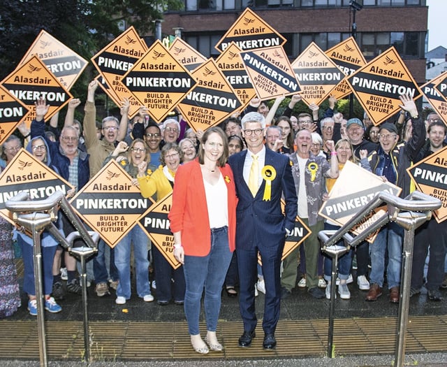 Liberal Democrat makes history in Surrey Heath