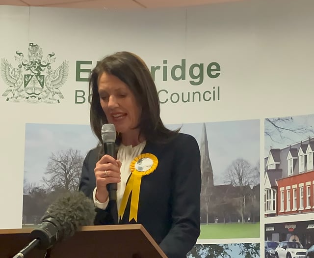 Esher and Walton's first non Conservative and first female MP 