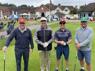 Generous golfers tee up £6k for charity