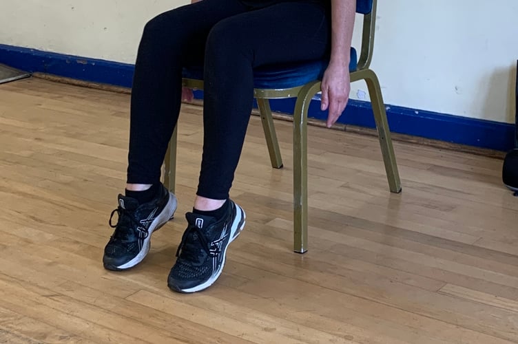 Seated Pilates class