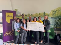 Addlestone charity receives donation from supermarket 