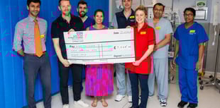 Marathon efforts raise more than £12,000 for ICU unit