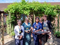 Community Hospital blooms in annual garden competition
