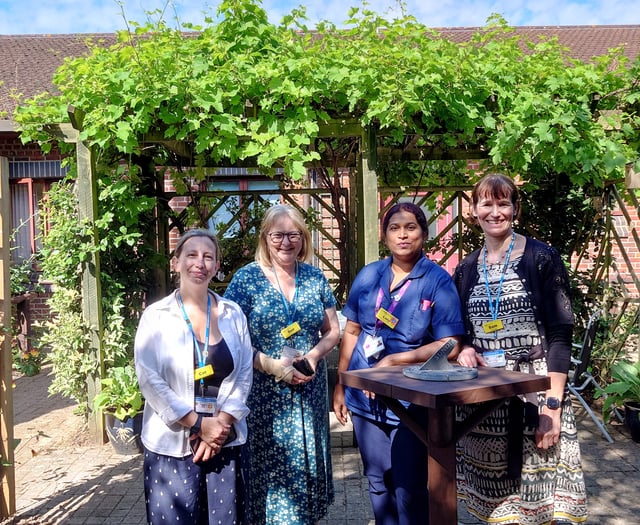 Community Hospital blooms in annual garden competition