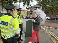 Police commissioner joins officers on ASB patrol
