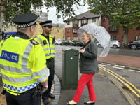 Police commissioner joins officers on ASB patrol