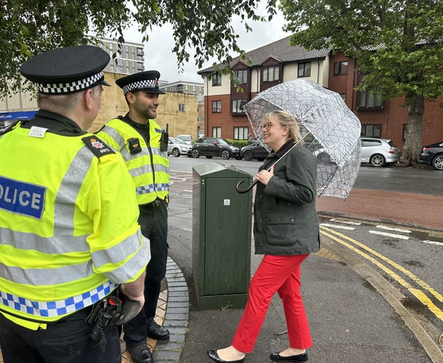 Police commissioner joins officers on ASB patrol
