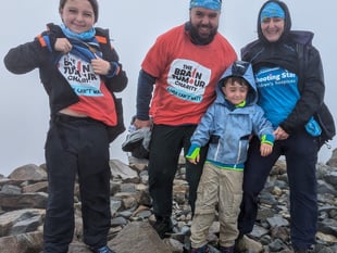 Noah, 10, is climbing mountains for brain tumour charity 