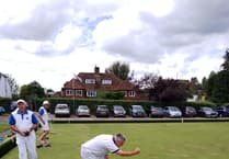 Mayford Hall Bowls Club beat Whiteley Village before Fleet Social defeat
